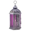 Mystical Amethyst Crystal Candle Lamp for Enchanting Home Decor