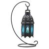 Sapphire Nights Hanging Lantern - Illuminate Your Space with Style and Elegance